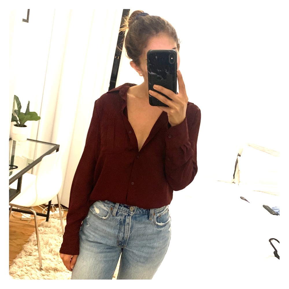 Banana Republic Button Down Blouse